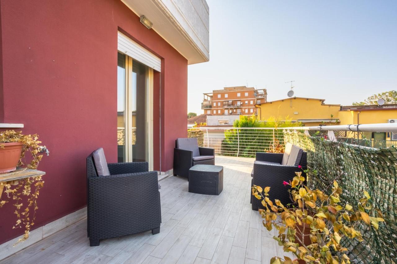 Urban Retreat -Private Parking+Terrace Daire Roma Dış mekan fotoğraf