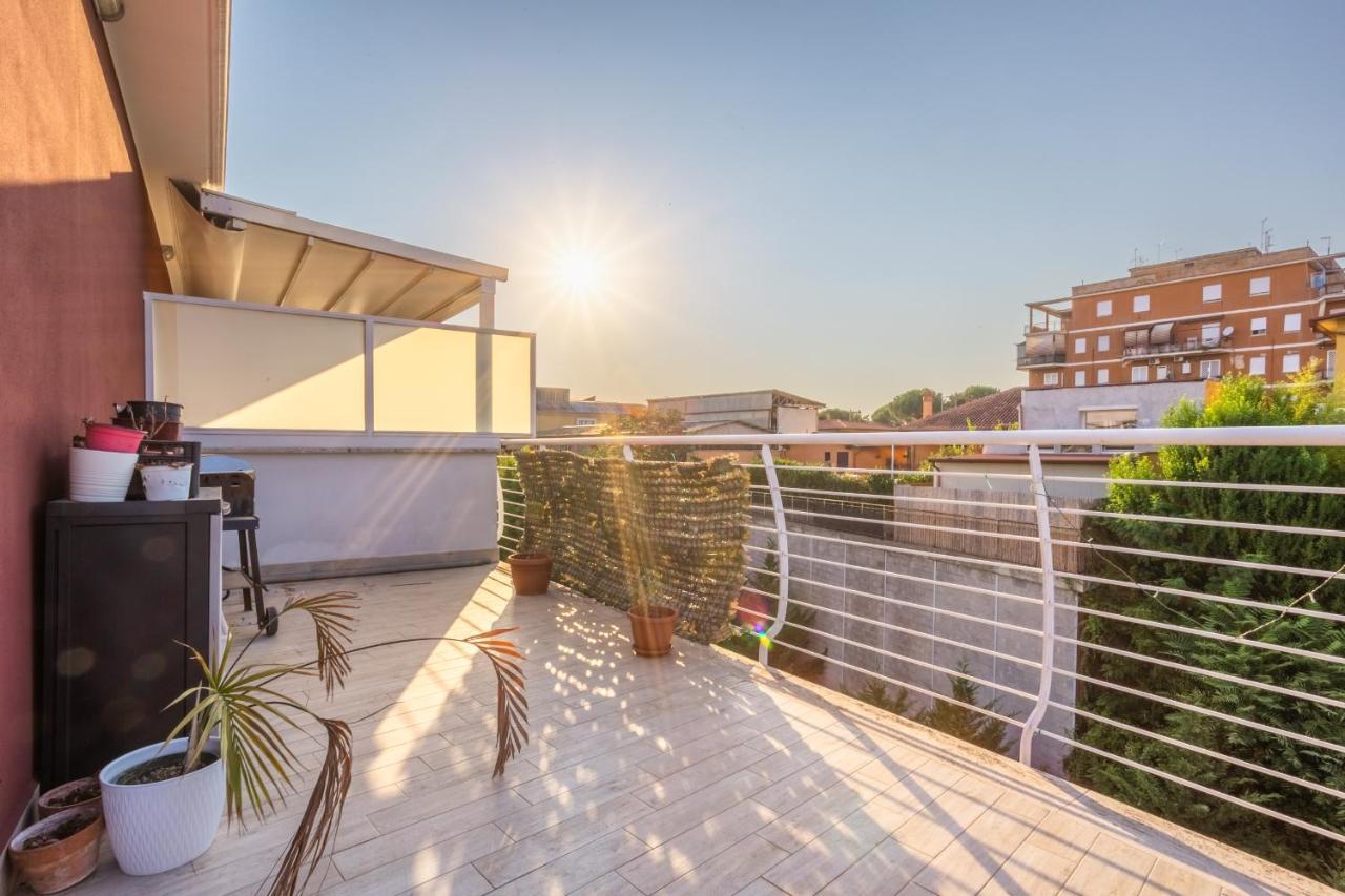 Urban Retreat -Private Parking+Terrace Daire Roma Dış mekan fotoğraf